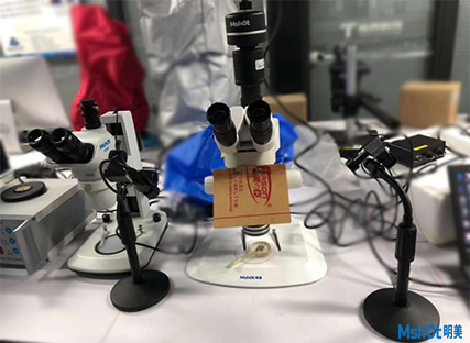 明美熒光顯微鏡應用于石油檢測